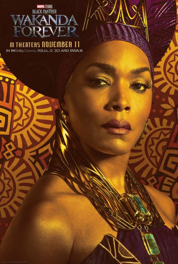 Black Panther Wakanda Forever (Angela Bassett, Ramonda) Movie Poster ...