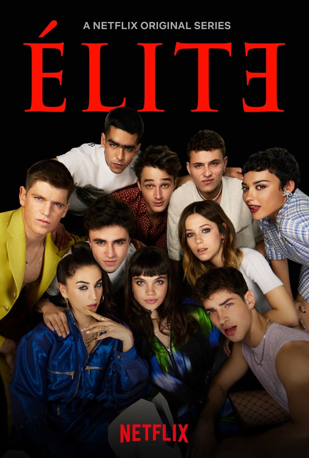 Elite (Ester Exposito, Miguel Bernardeau) TV Show Poster - Lost Posters