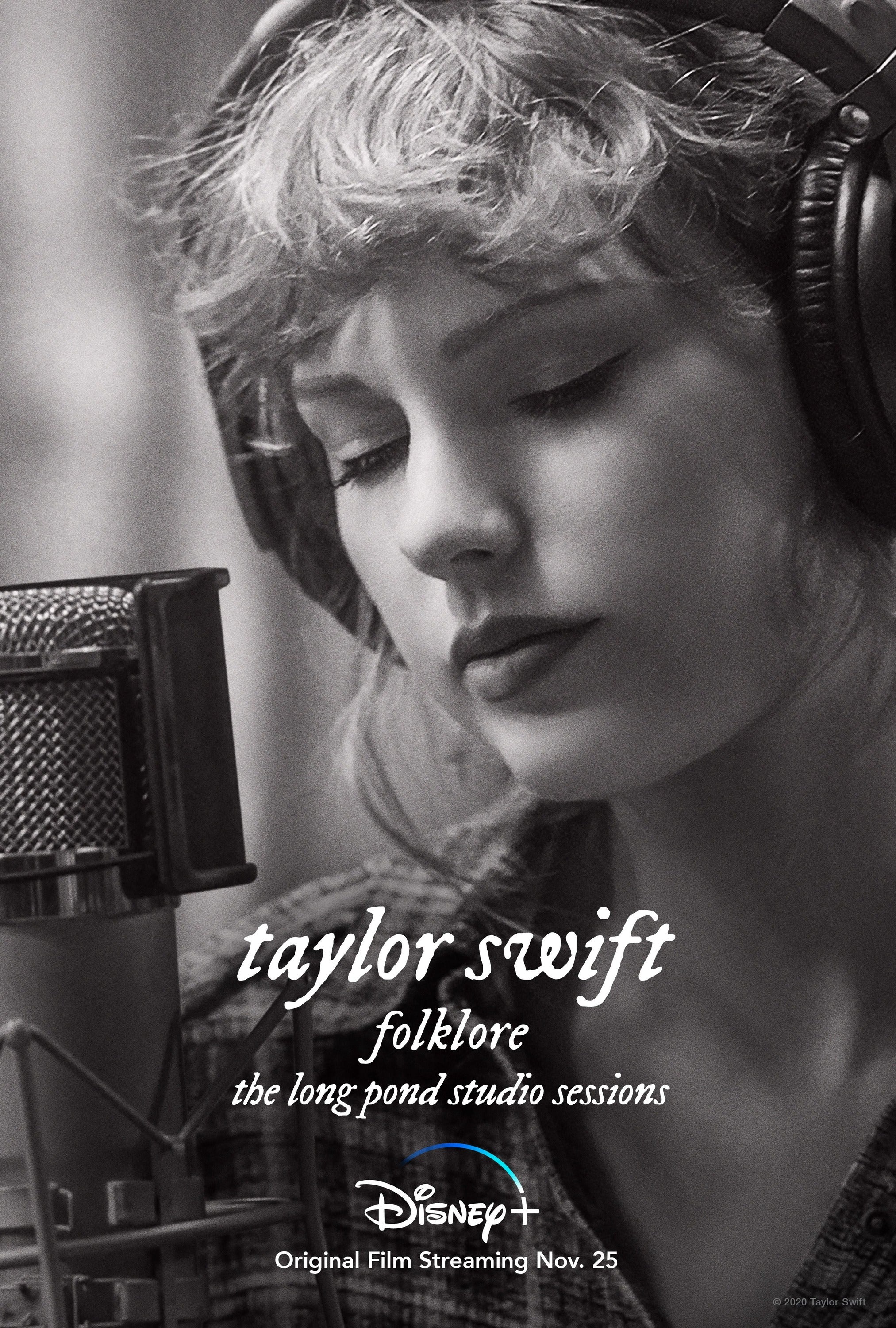 Folklore The Long Pond Studio Sessions (Taylor Swift, Disney+) Movie Poster  - Lost Posters