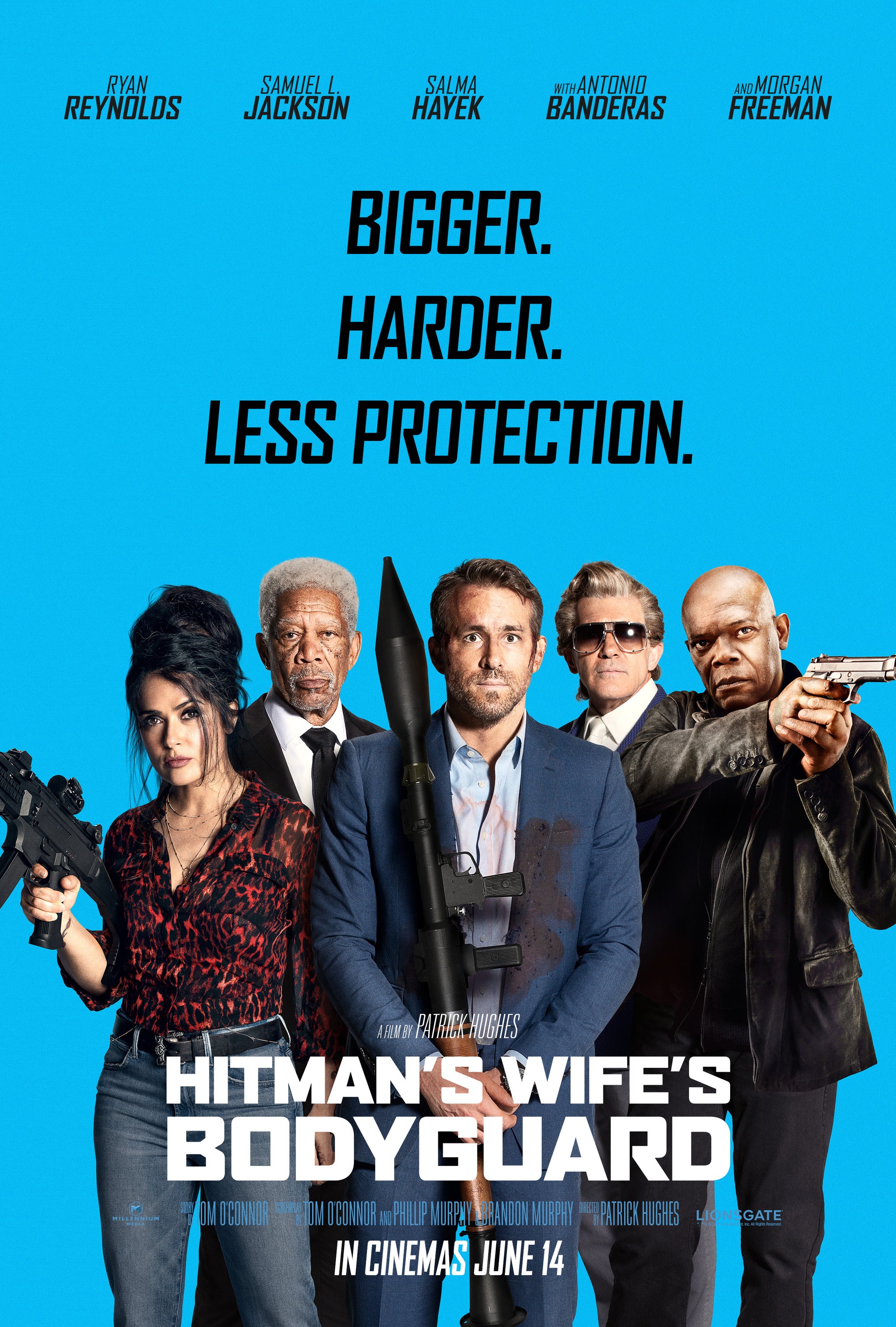 The Hitmans Wifes Bodyguard Movie Ryan Reynolds Fleece Blanket