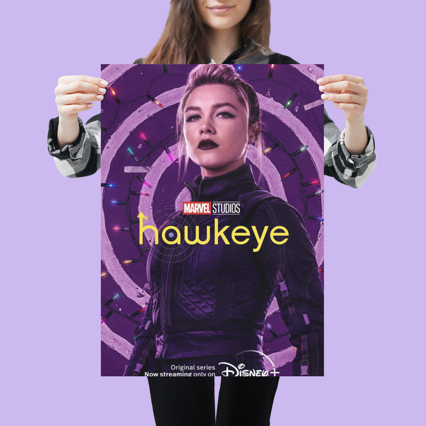 Hawkeye (Florence Pugh, Yelena Belova) TV Show Poster - Lost Posters