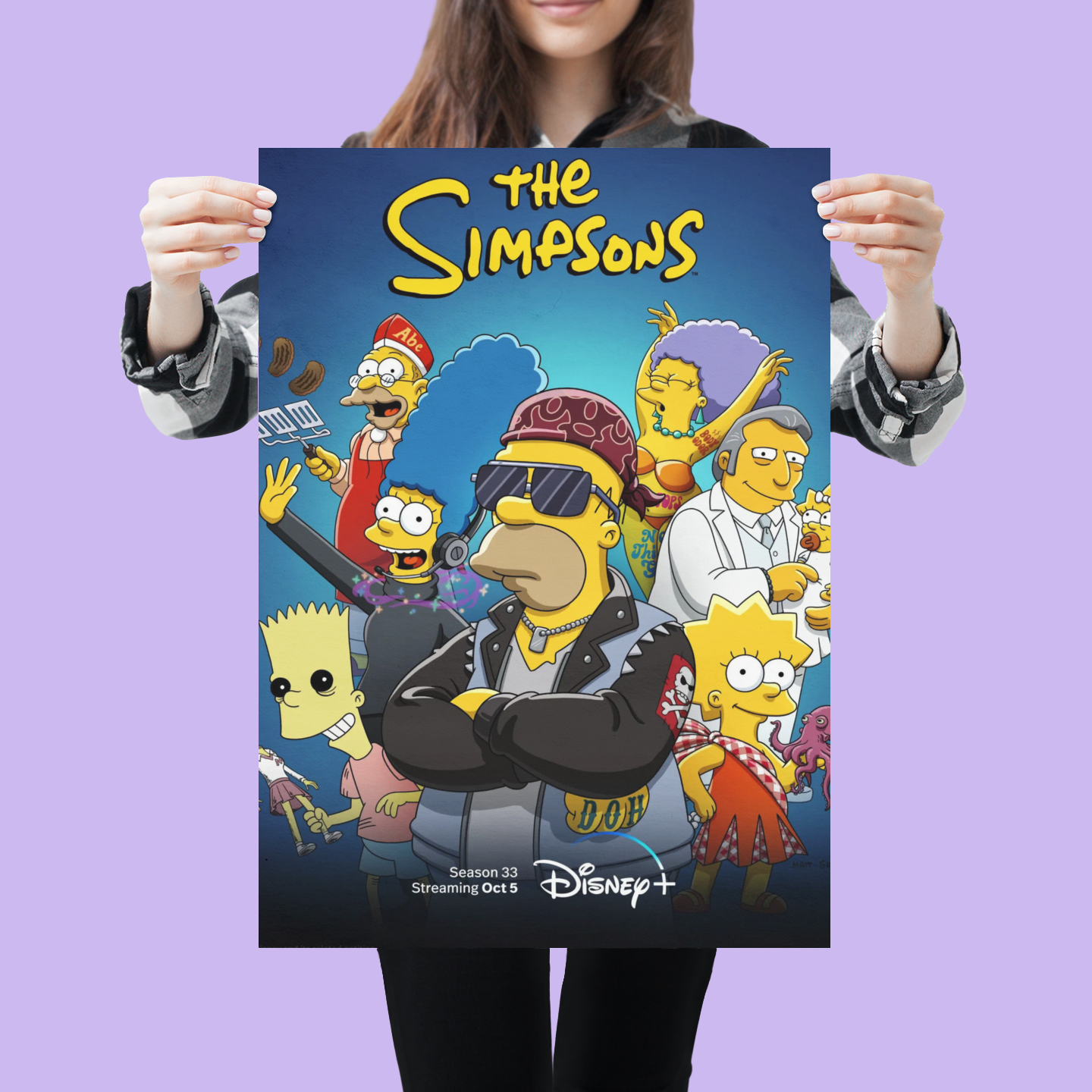The Simpsons Season (Bart Simpson, Lisa Simpson) TV Show Poster -