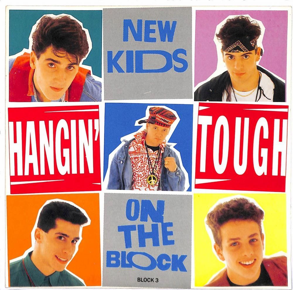 New Kids On The Block (Hangin' Tough Single) Album Cover Poster Lost