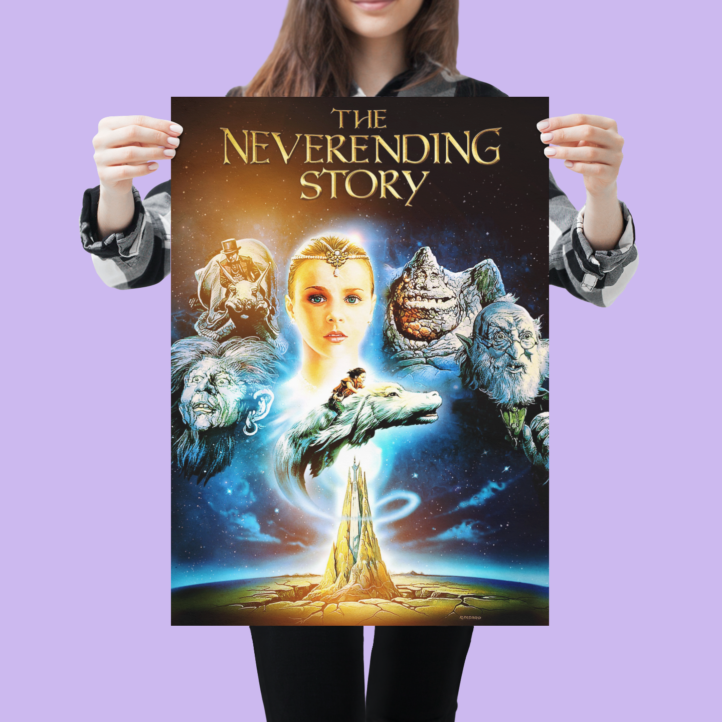 The Neverending Story (Barret Oliver, Tami Stronach) Movie Poster ...