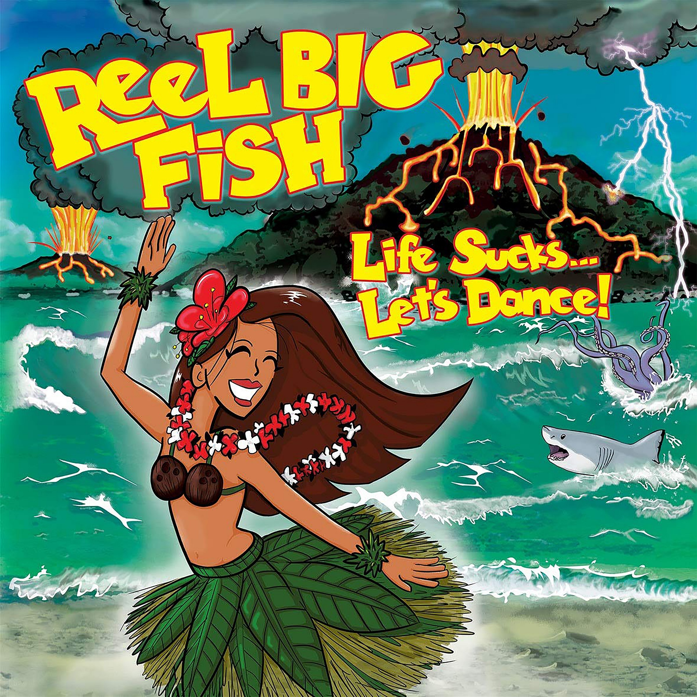 REEL Big Fish Life Sucks Lets Dance - Album Cover POSTER - Lost