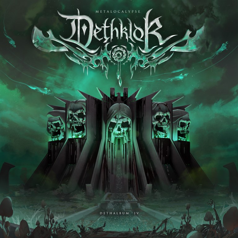Dethklok (Dethalbum IV) Album Cover Poster - Lost Posters
